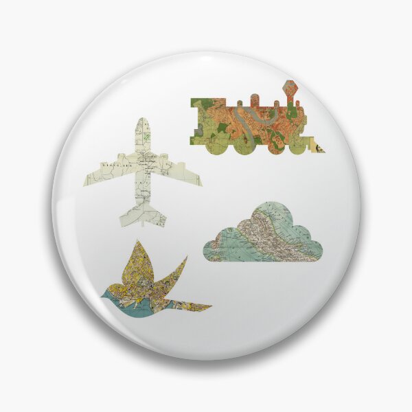 Item preview, Map Sticker Pack designed and sold by InfiniteSticker.