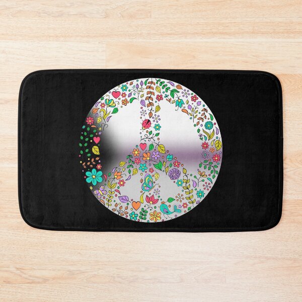 Item preview, Hippie Vibes Demisexual Pride Flag Peace Sign, Subtle Demi Pride Design designed and sold by Travelslightly.