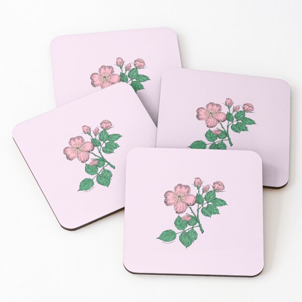 Item preview, Light Pink Quartered Rose Bloom Semi-Double 8-15 Petals In 2 Rows designed and sold by Rachael Taylor.