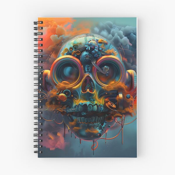 Item preview, Orange Skull Cloud designed and sold by wayneflint.