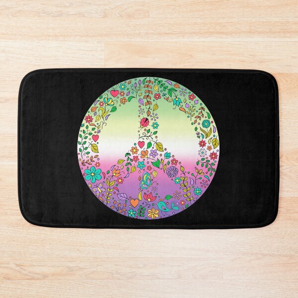 Item preview, Hippie Vibes Genderfae Pride Flag Peace Sign, Subtle Genderdoe Pride Design, fae faer genderfaunet  designed and sold by Travelslightly.