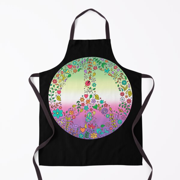 Item preview, Hippie Vibes Genderfae Pride Flag Peace Sign, Subtle Genderdoe Pride Design, fae faer genderfaunet designed and sold by Travelslightly.