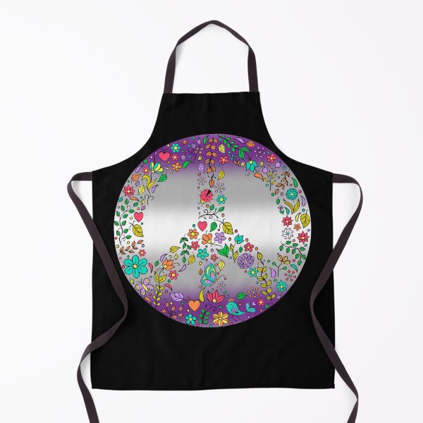 Item preview, Hippie Vibes Graysexual Pride Flag Peace Sign, Subtle Greysexual Pride Design designed and sold by Travelslightly.