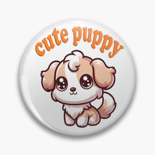 Item preview, cute puppy designed and sold by lovelybong.