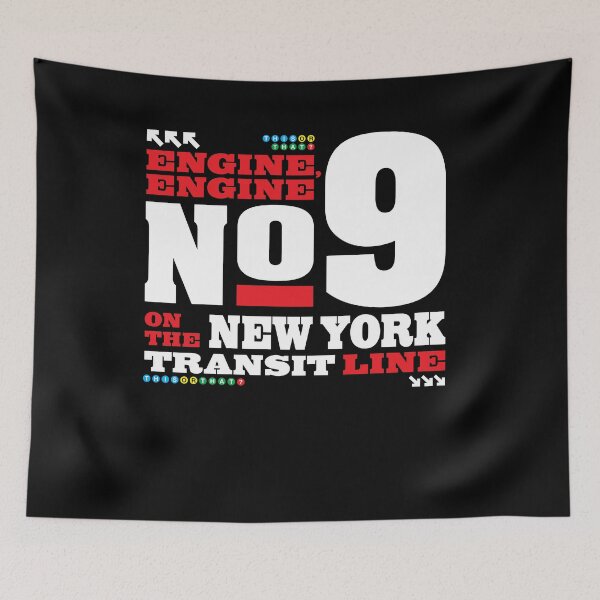 Item preview, Engine Engine No. 9 designed and sold by DIGABLETEEZ.
