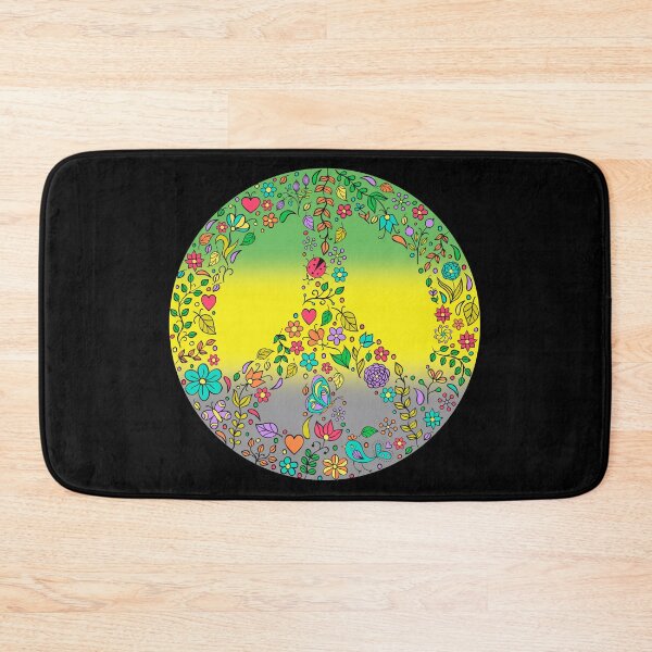 Item preview, Hippie Vibes Lithromantic Pride Flag Peace Sign, Subtle Lithromantic Pride Design designed and sold by Travelslightly.