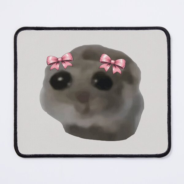 Item preview, Sad hamster coquette designed and sold by ThinaArte.
