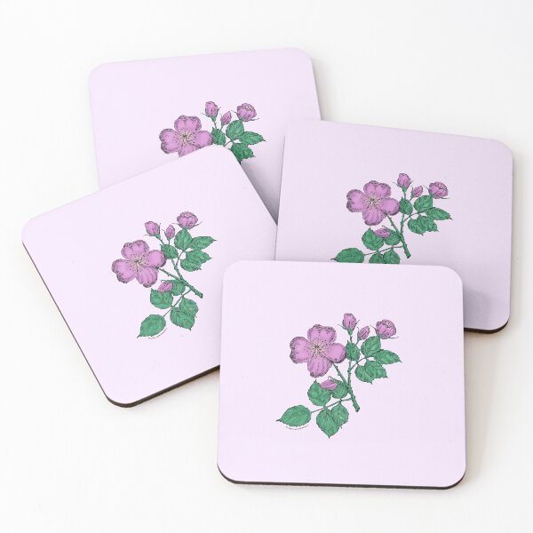 Item preview, Purple Quartered Rose Bloom Semi-Double 8-15 Petals In 2 Rows designed and sold by Rachael Taylor.