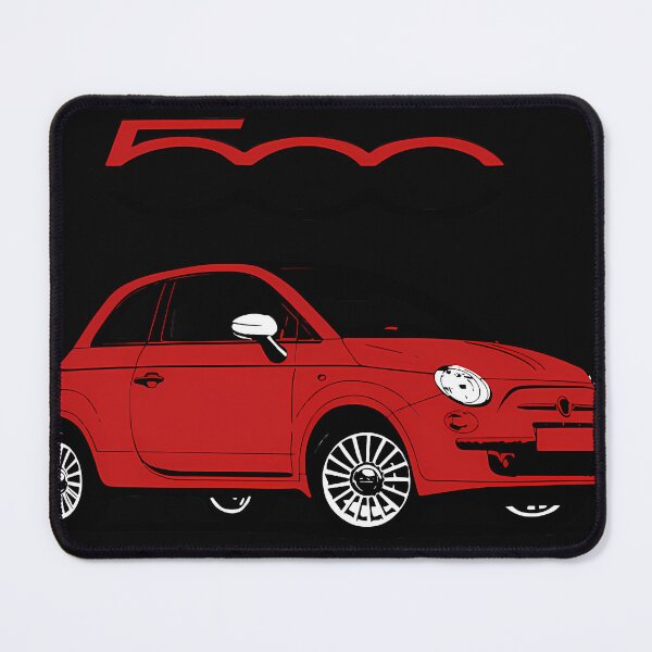 Item preview,  Fiat 500 Red And White designed and sold by TolulopeOye7.