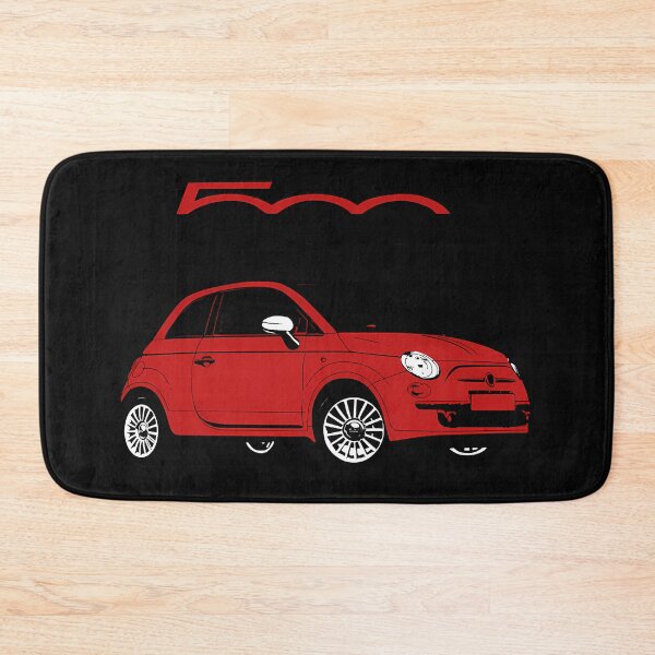 Item preview,  Fiat 500 Red And White designed and sold by TolulopeOye7.