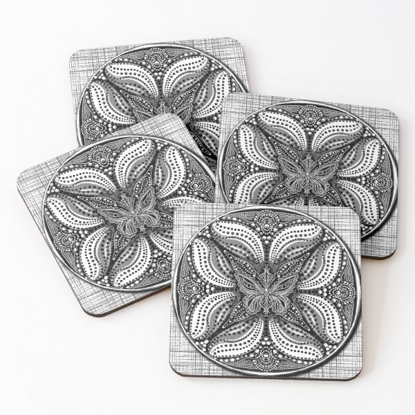 Item preview, Black Butterfly in Silver designed and sold by CelCorDesigns.
