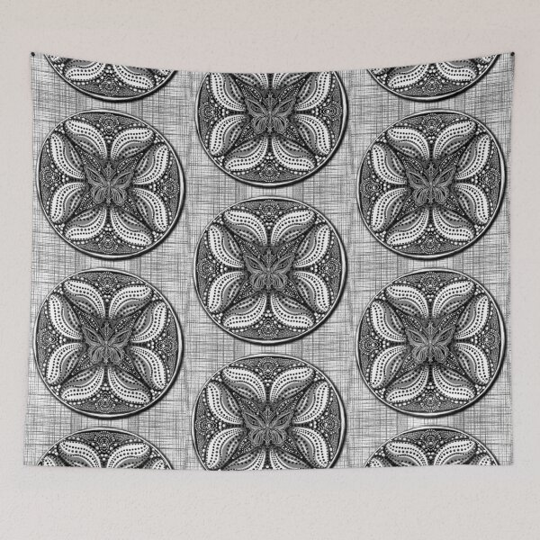 Item preview, Black Butterfly in Silver designed and sold by CelCorDesigns.