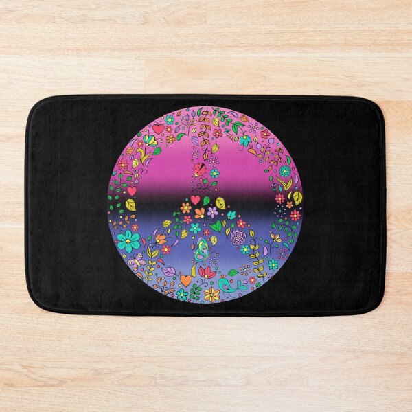 Item preview, Hippie Vibes Omnisexual Pride Flag Peace Sign, Subtle Omni Pride Design designed and sold by Travelslightly.