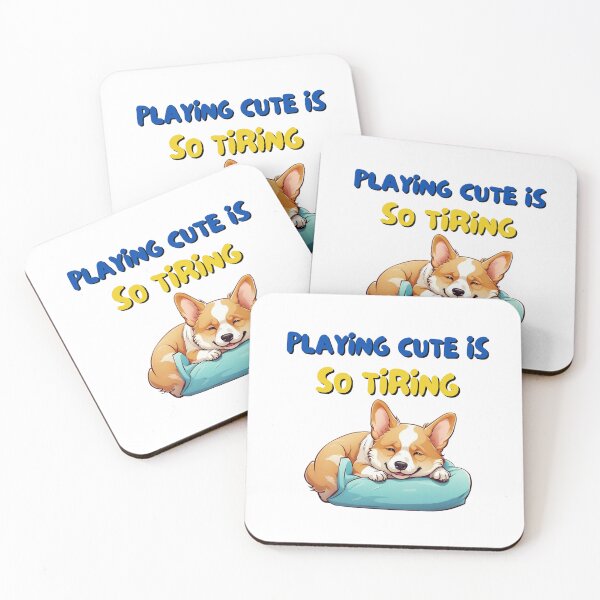 Item preview, Cute Corgi sleeping happily designed and sold by PetPeeveDesigns.