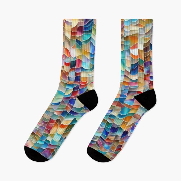 Item preview, Abstract Colorful Mosaic Pattern designed and sold by calibrit.