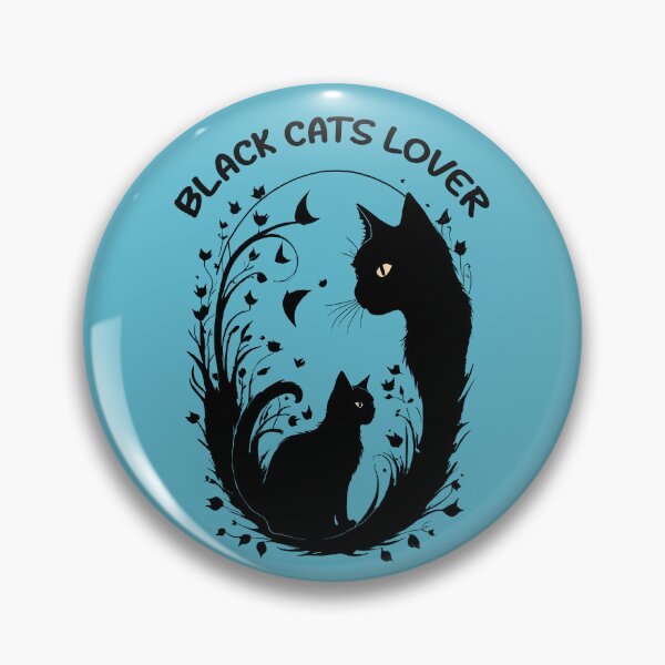 Item preview, BLACK CATS LOVER DIGITAL ART designed and sold by digitalartlb.