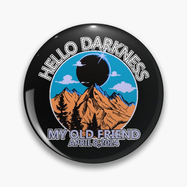 Artikelvorschau, Hello Darkness My Old Friend Solar Eclipse entworfen und verkauft von WoodburyLake.