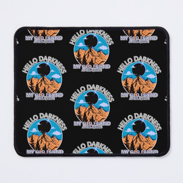 Item preview, Hello Darkness My Old Friend Solar Eclipse designed and sold by WoodburyLake.