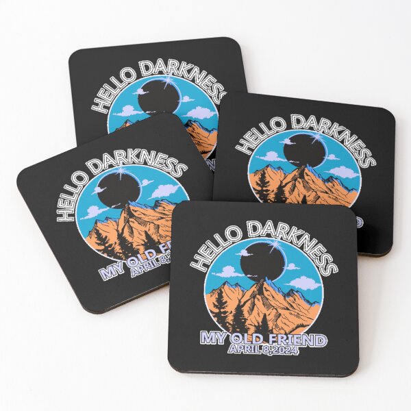 Item preview, Hello Darkness My Old Friend Solar Eclipse designed and sold by WoodburyLake.