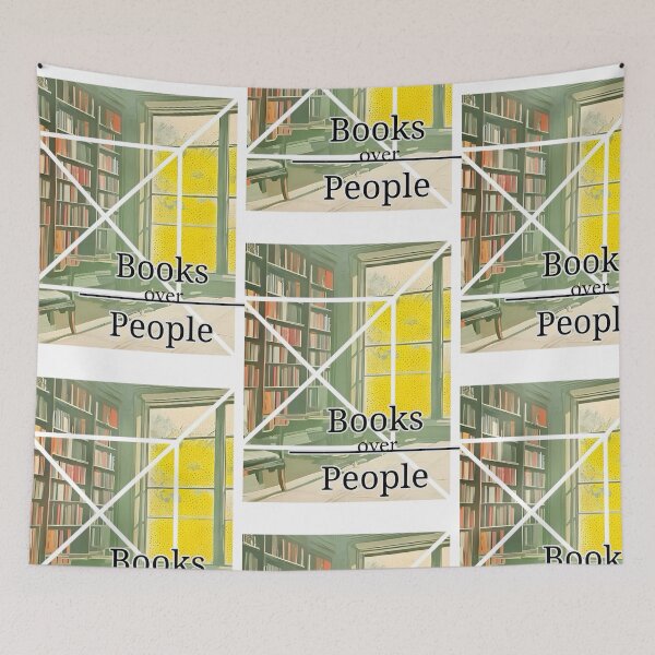 Item preview, Books over People designed and sold by PaintedPageD.