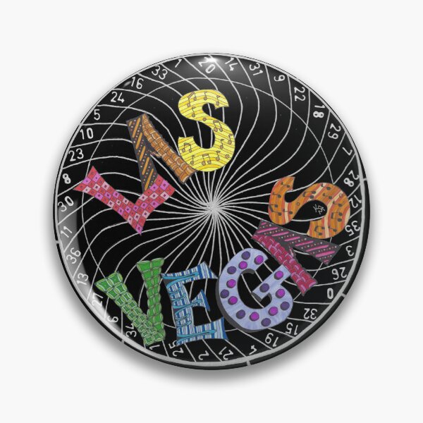 Item preview, Las Vegas Roulette Multicolor (version 4) designed and sold by KMMehaffey.