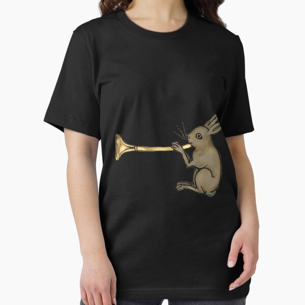 Item preview, Medieval Illuminated Manuscript Trumpeting Rabbit designed and sold by PiperKaufman3.