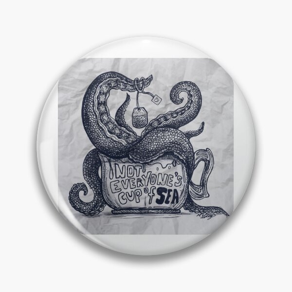 Item preview, Not Everyone's Cup of Sea, Design 1 designed and sold by Eldey Originals.