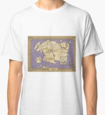Elder Scrolls map - Tamriel Classic T-Shirt