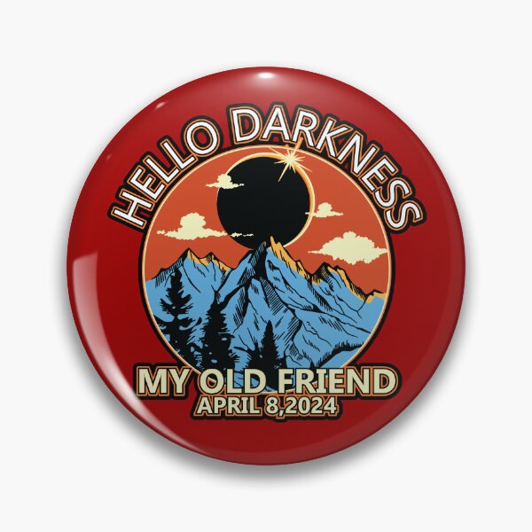 Artikelvorschau, Hello Darkness My Old Friend Solar Eclipse entworfen und verkauft von WoodburyLake.