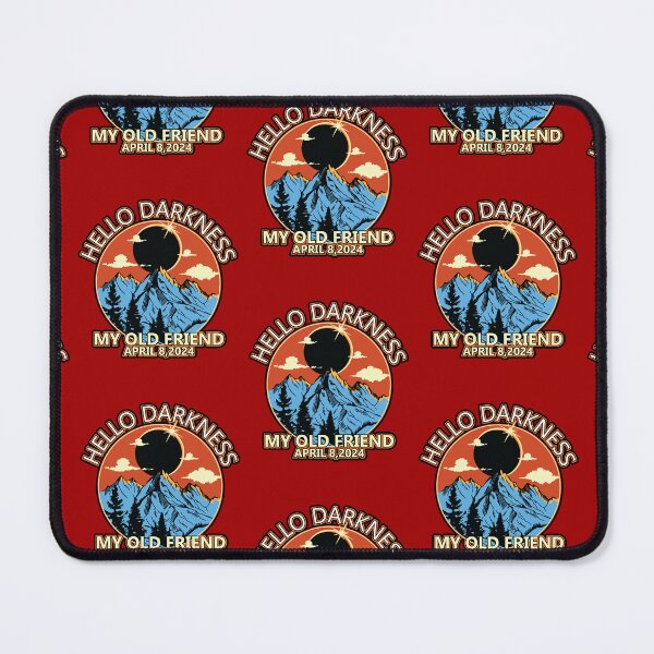 Item preview, Hello Darkness My Old Friend Solar Eclipse designed and sold by WoodburyLake.