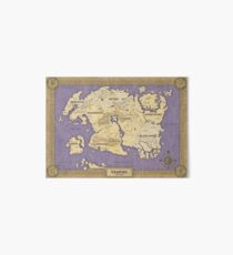 Elder Scrolls map - Tamriel Art Board