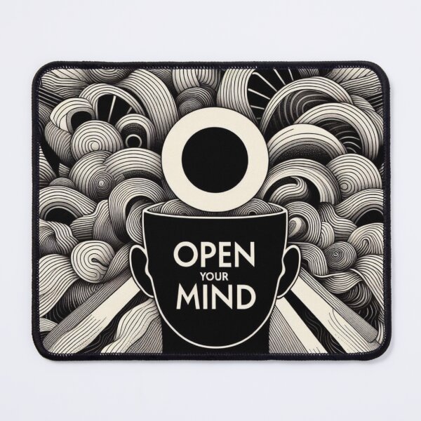 Item preview, Open Your Mind - Inspirational Art Design by Egyape designed and sold by egyape ⭐⭐⭐⭐⭐.