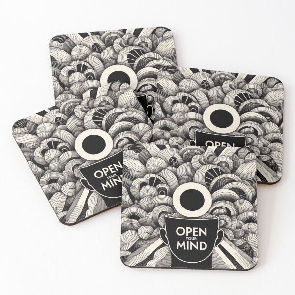 Item preview, Open Your Mind - Inspirational Art Design by Egyape designed and sold by egyape ⭐⭐⭐⭐⭐.