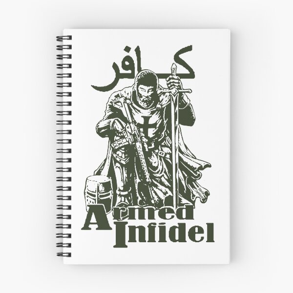 Item preview, Templar; Armed Infidel;  designed and sold by StickerApe.
