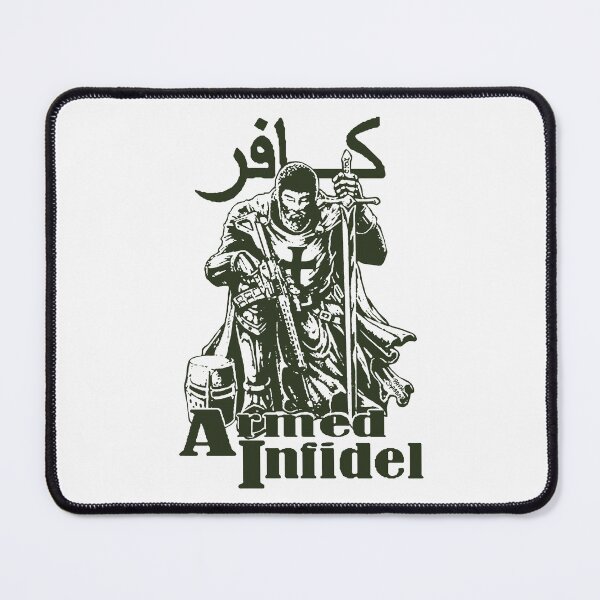 Item preview, Templar; Armed Infidel;  designed and sold by StickerApe.