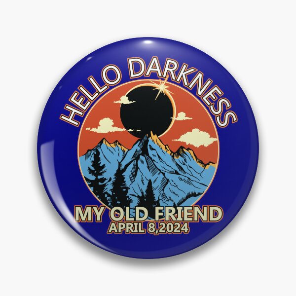 Artikelvorschau, Hello Darkness My Old Friend Solar Eclipse entworfen und verkauft von WoodburyLake.