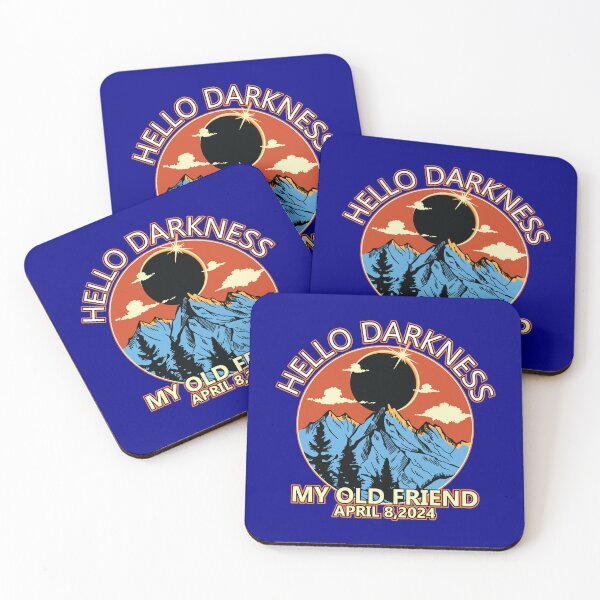 Item preview, Hello Darkness My Old Friend Solar Eclipse designed and sold by WoodburyLake.