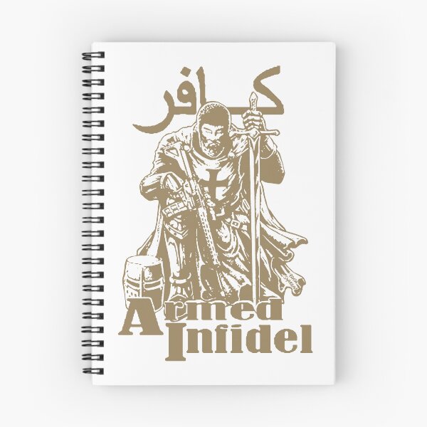 Item preview, Templar; Armed Infidel;  designed and sold by StickerApe.