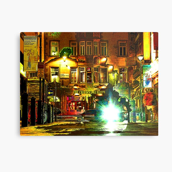 The Crooked Surgeon Metal Print