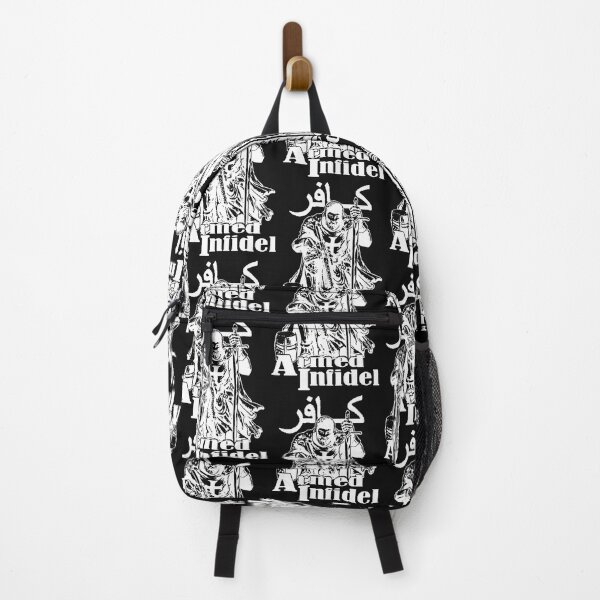 Item preview, Templar; Armed Infidel; White; designed and sold by StickerApe.