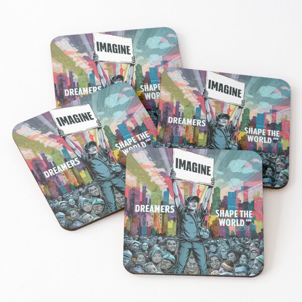 Item preview, Imagine Stencil Graffiti designed and sold by Bomax121.