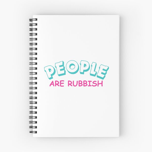 Item preview, People Are Rubbish designed and sold by MonsterDelights.