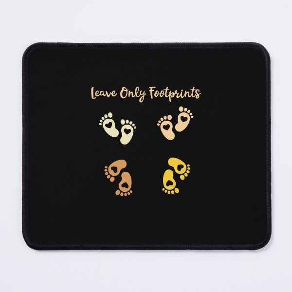Item preview, Leave Only Footprints designed and sold by Peter Stawicki.