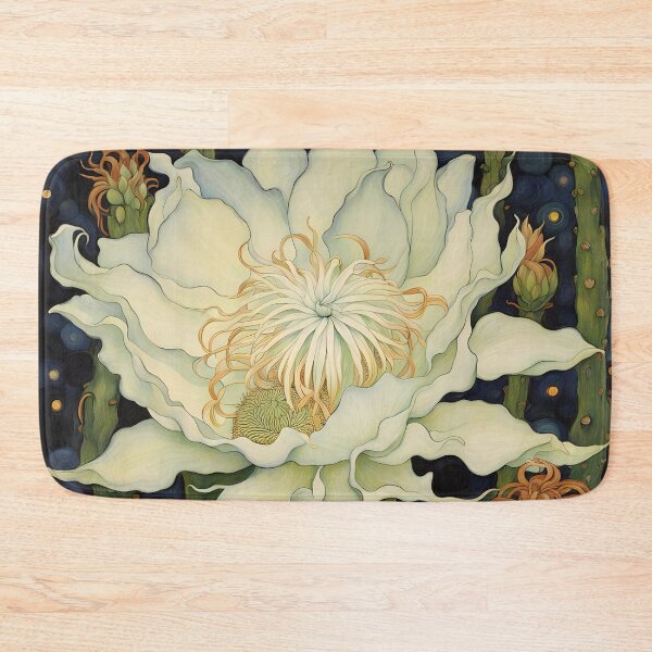 Item preview, Cereus Night Blooming Cactus Flower designed and sold by Glimmersmith.