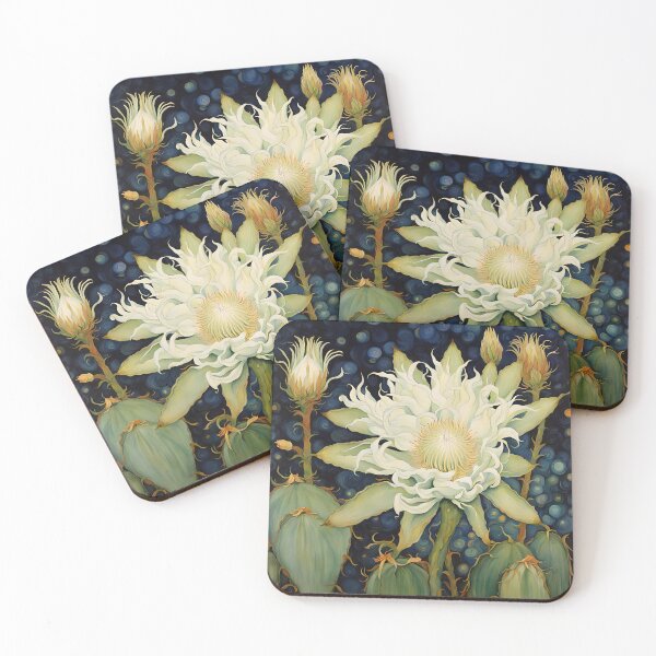 Item preview, Cereus Night Blooming Cactus Beautiful Flowers designed and sold by Glimmersmith.