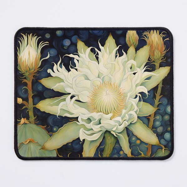 Item preview, Cereus Night Blooming Cactus Beautiful Flowers designed and sold by Glimmersmith.