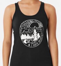 I-hate-People Racerback Tank Top
