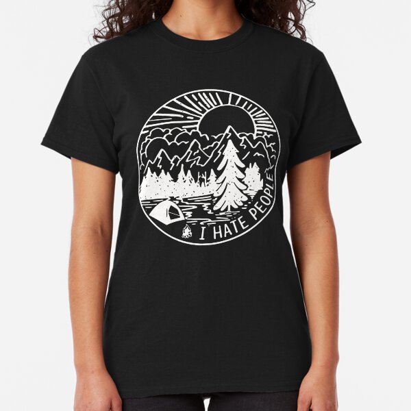 I-hate-People Classic T-Shirt