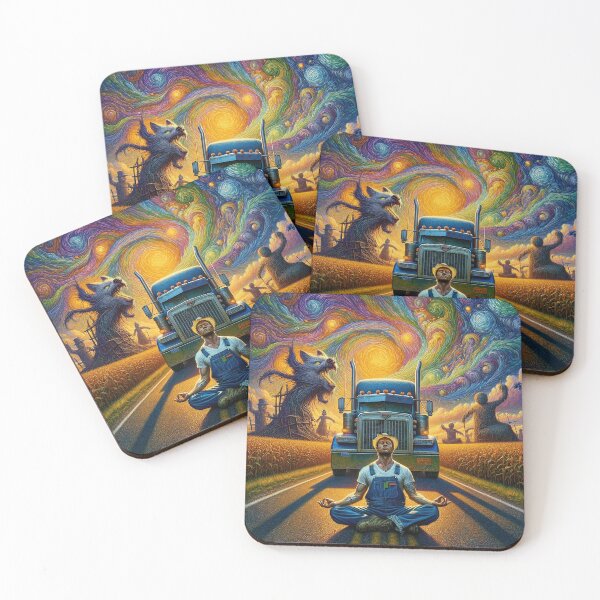 Item preview, Zen Trucker Corn Fields designed and sold by bunnyboiler.