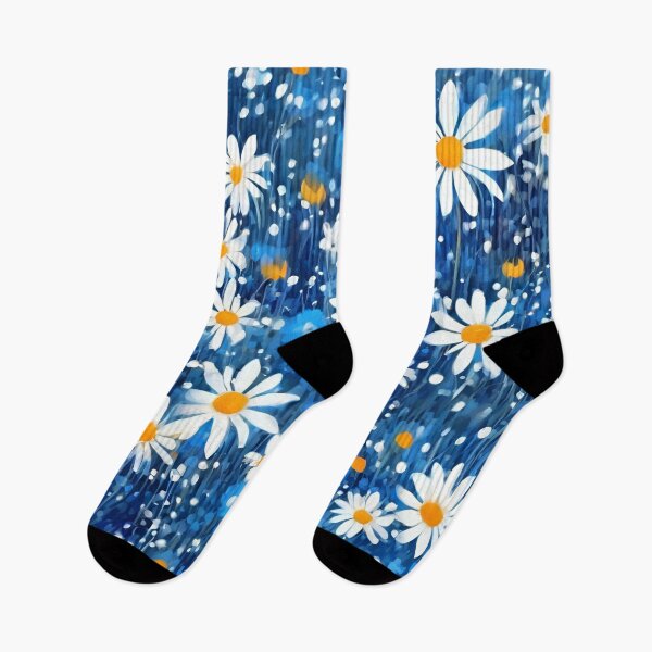 Item preview, A colourful blue flowers designed and sold by NingningS.